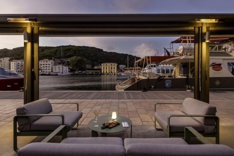 Best Western Hôtel du Roy d'Aragon : Hotel Bonifacio - Le café du Roy d'Aragon